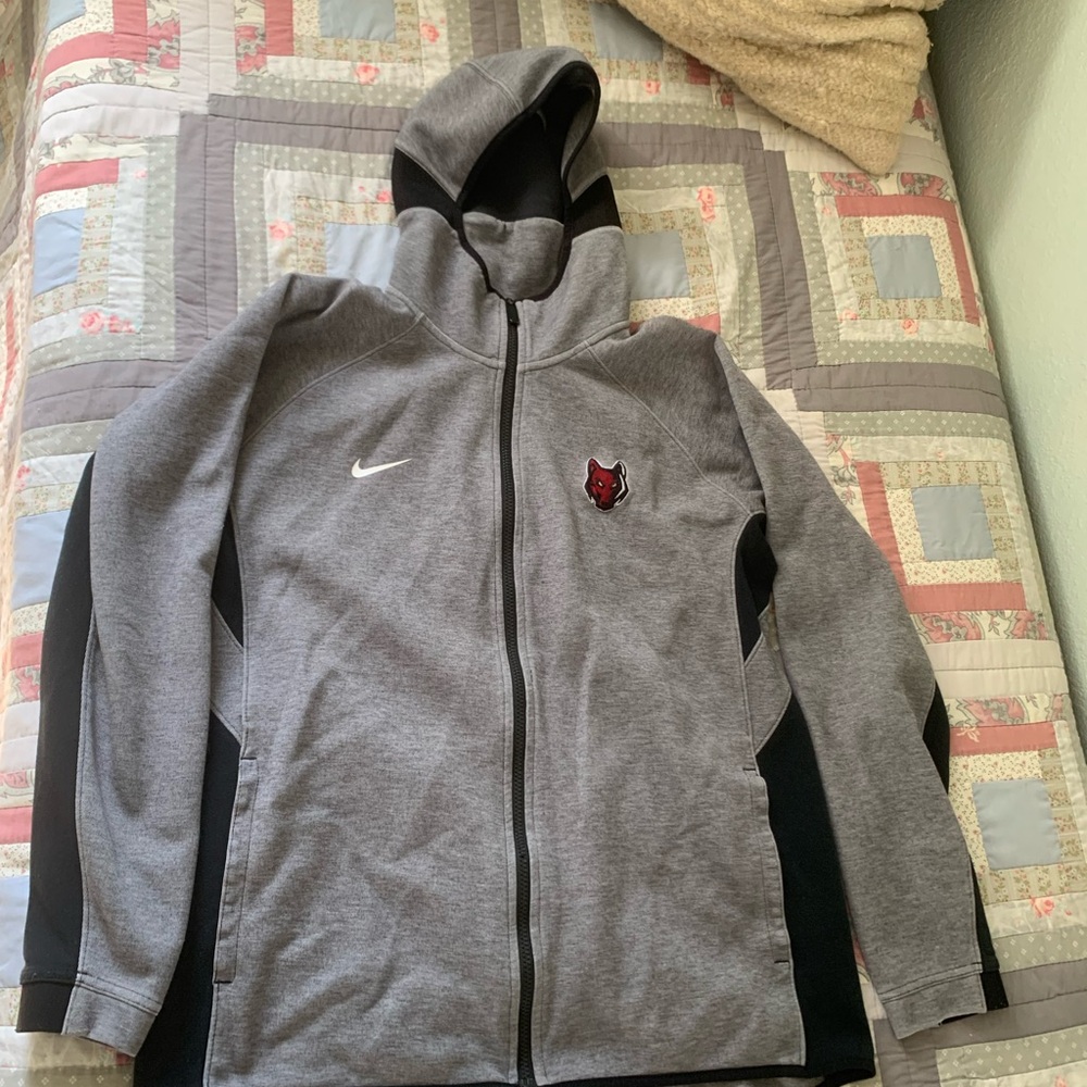 Nike Gray and Black Men's Jacket